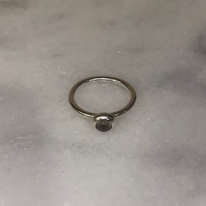 Pandora Grey Moonstone Ring 925 ALE